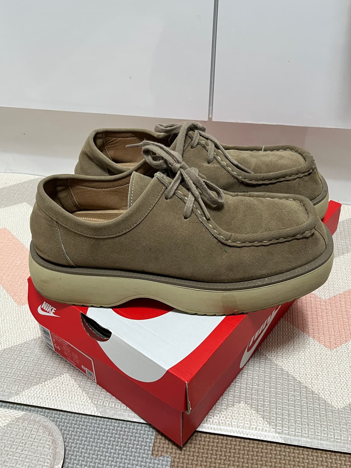 위더로드 스웨이드 모카신 더비슈즈 270 상품이미지2