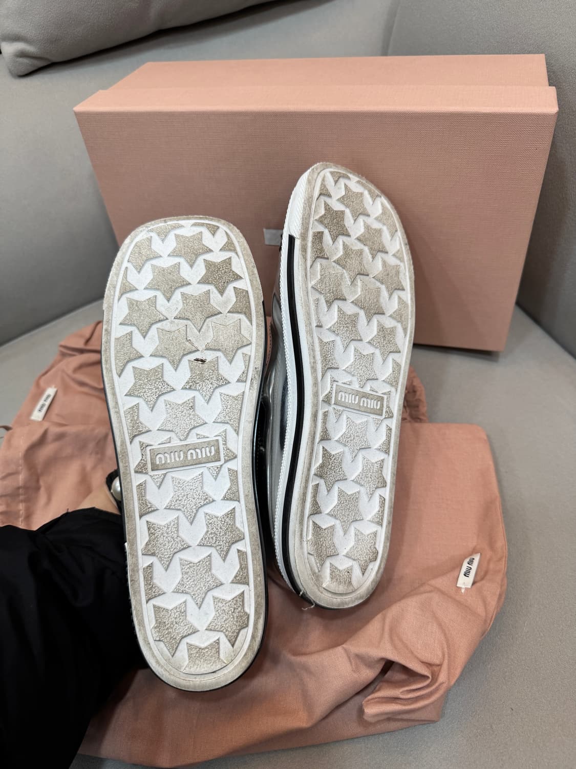 미우미우 발레리나 플랫슈즈 36.5사이즈  상품이미지3