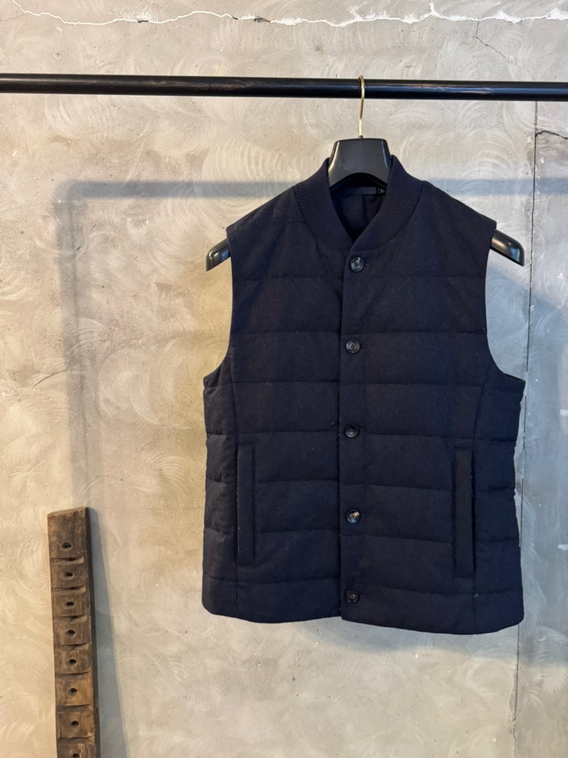 수트서플라이 구스다운 트위드 베스트 100 상품이미지1