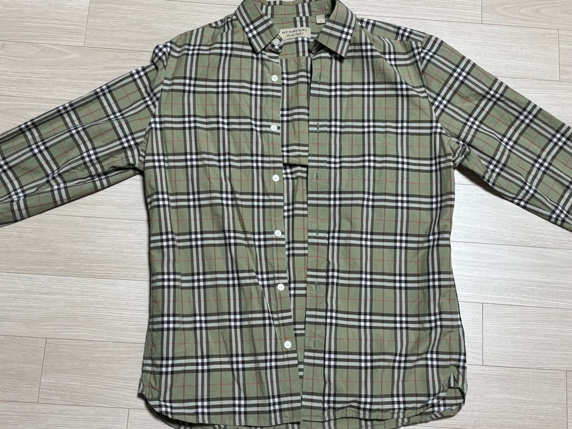 버버리 노바 체크 셔츠 상품이미지1