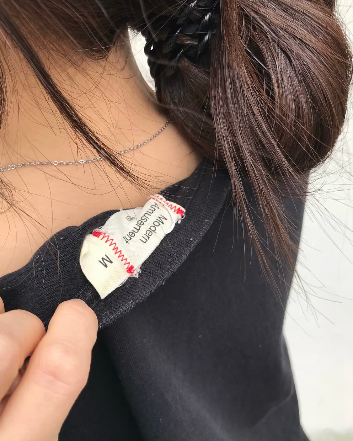 Modern Amusement 블랙 티셔츠  상품이미지3