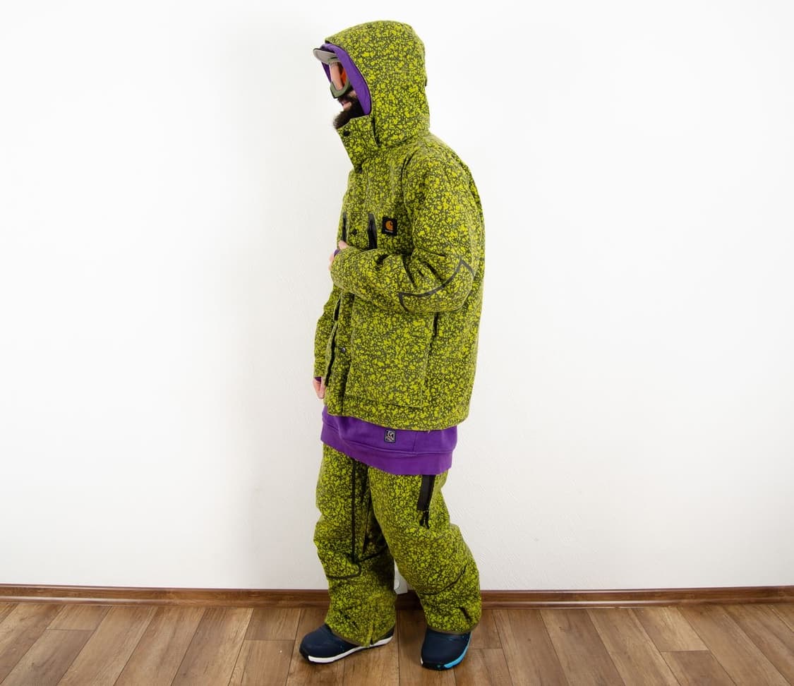 빈티지 칼하트 x 버튼 08aw 스플래쉬 덕자켓 XL 상품이미지9