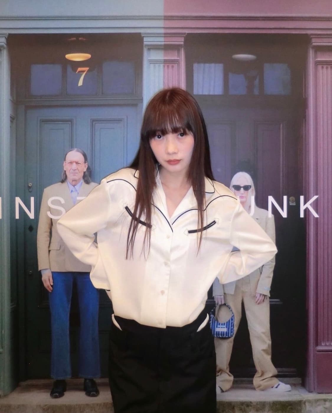 Silk western blouse shirt 상품이미지1