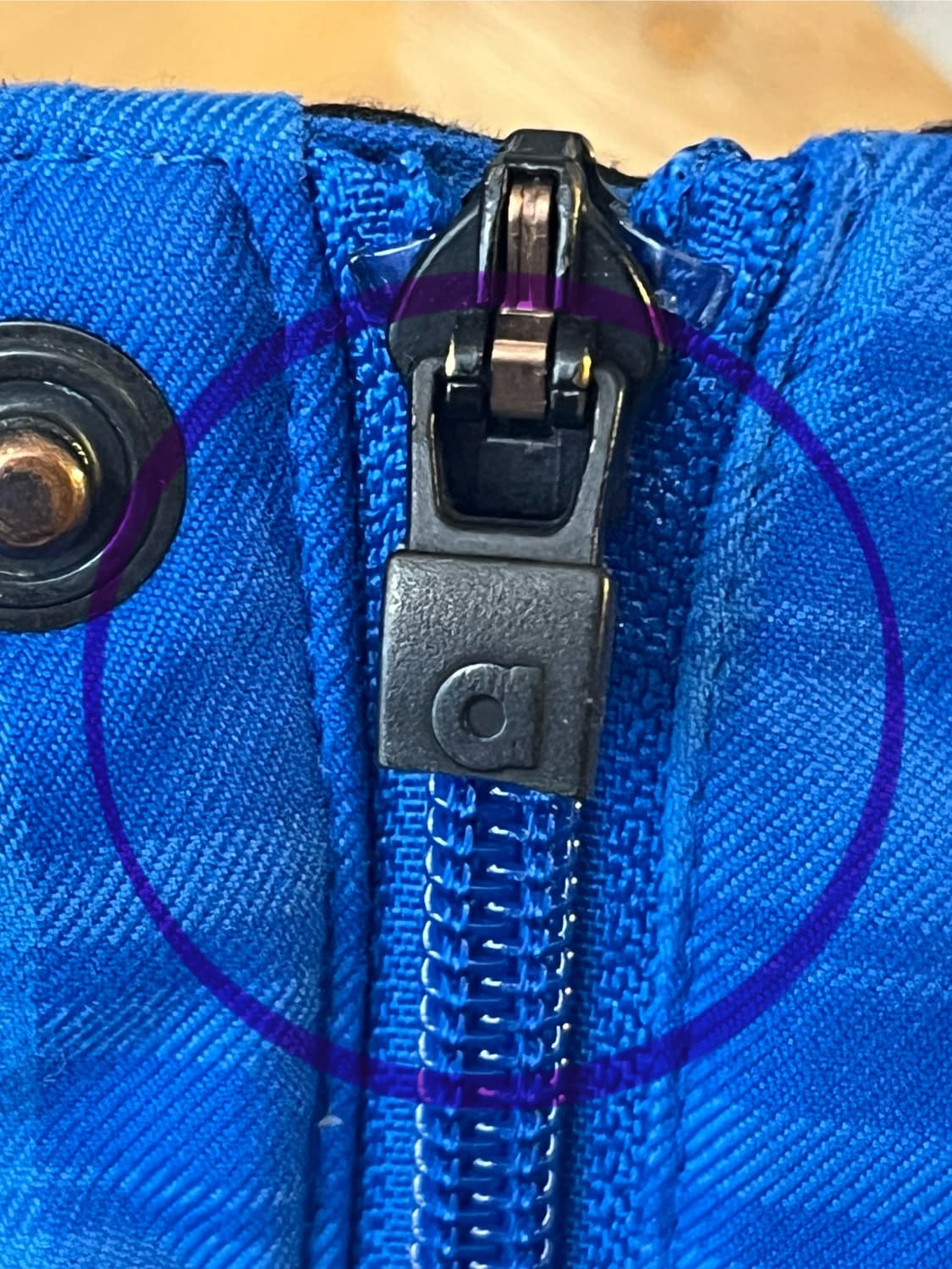 나이키 ACG 구스다운 패딩 재킷 블루 플래드 상품이미지4