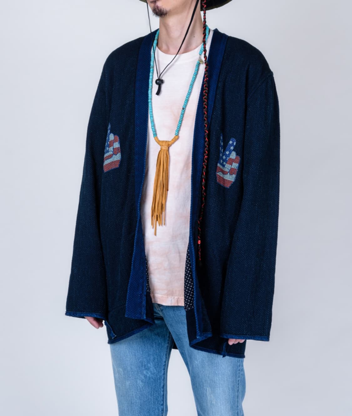 캐피탈 인디고 카카시 가디건 상품이미지8