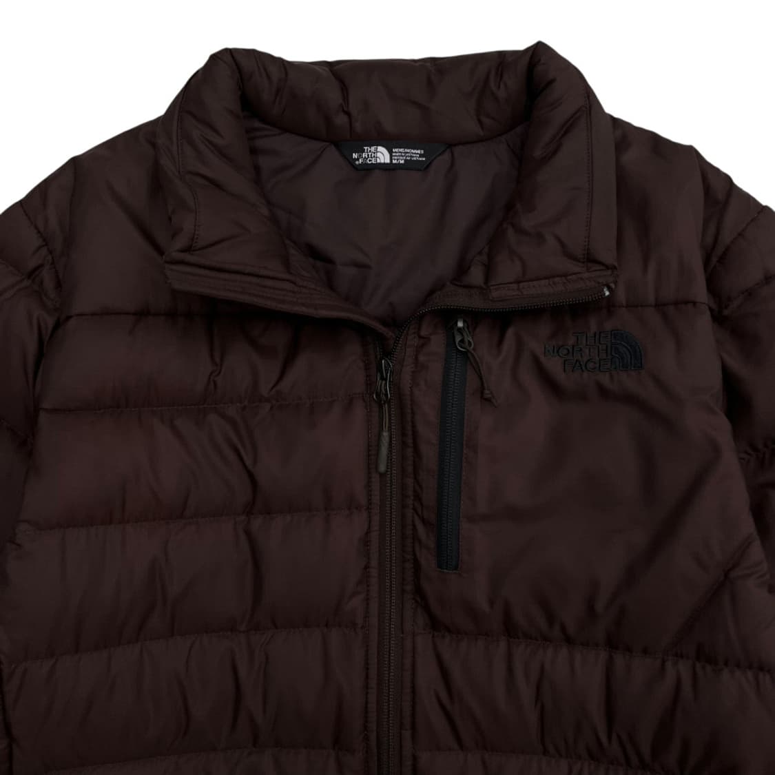 노스페이스 블랙로고 초코맛 경량 패딩 M 상품이미지4