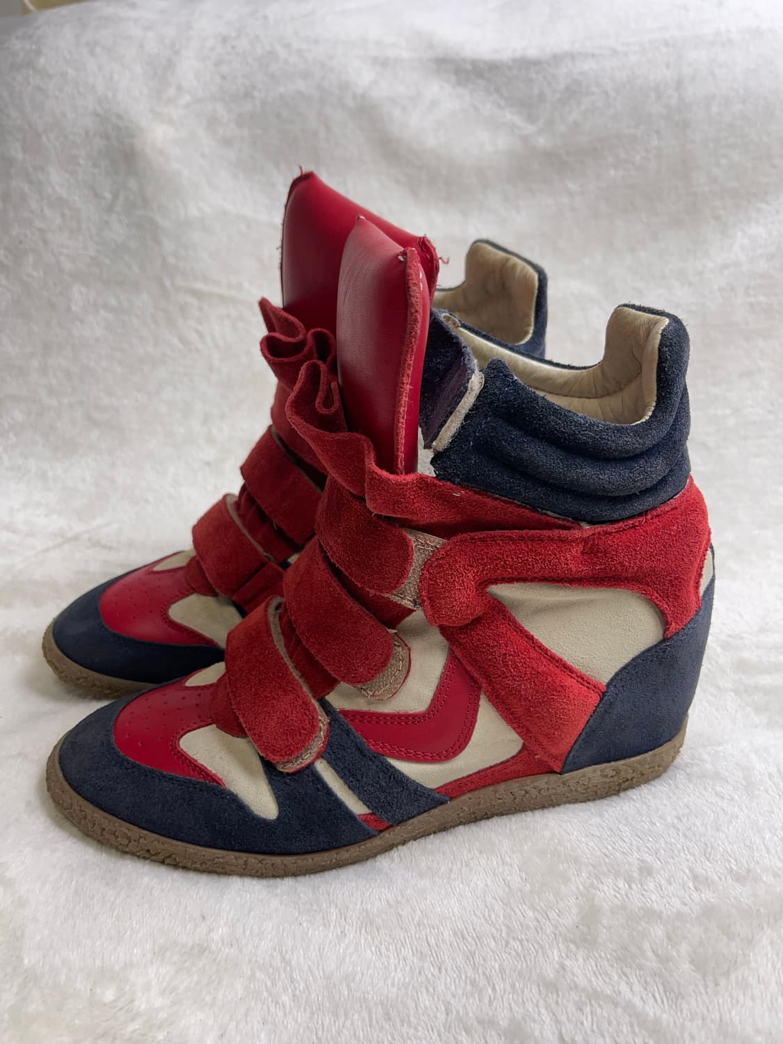 [37] 미모사 하이탑 웨지 스니커즈 || 240 이자벨마랑ST 상품이미지7