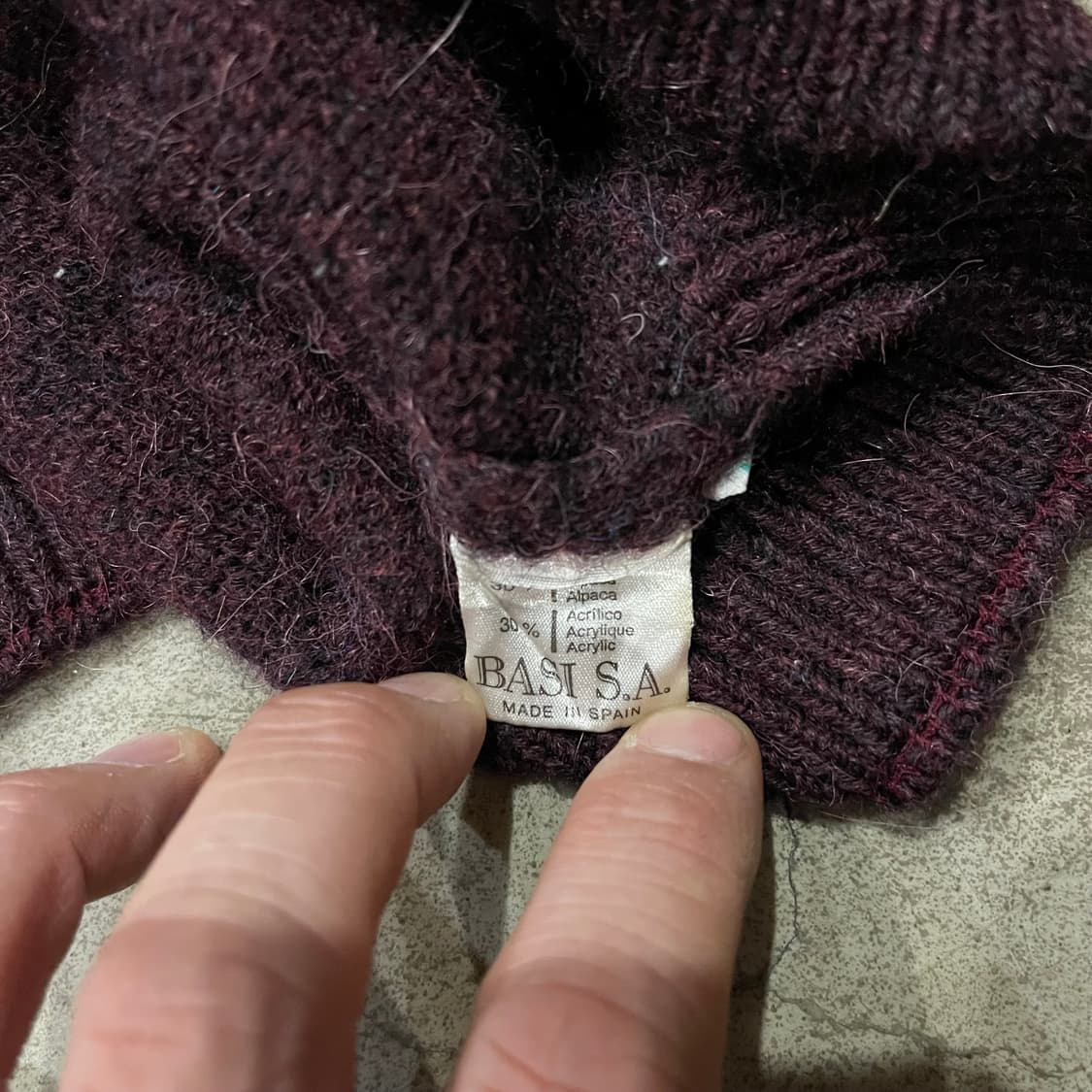 LACOSTE vintage Sweater 상품이미지5