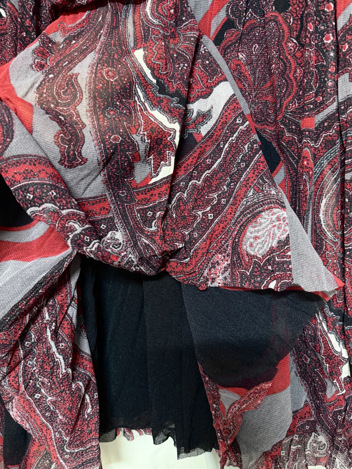 00‘s 장폴고티에 페이즐리 메쉬 드레스 상품이미지6