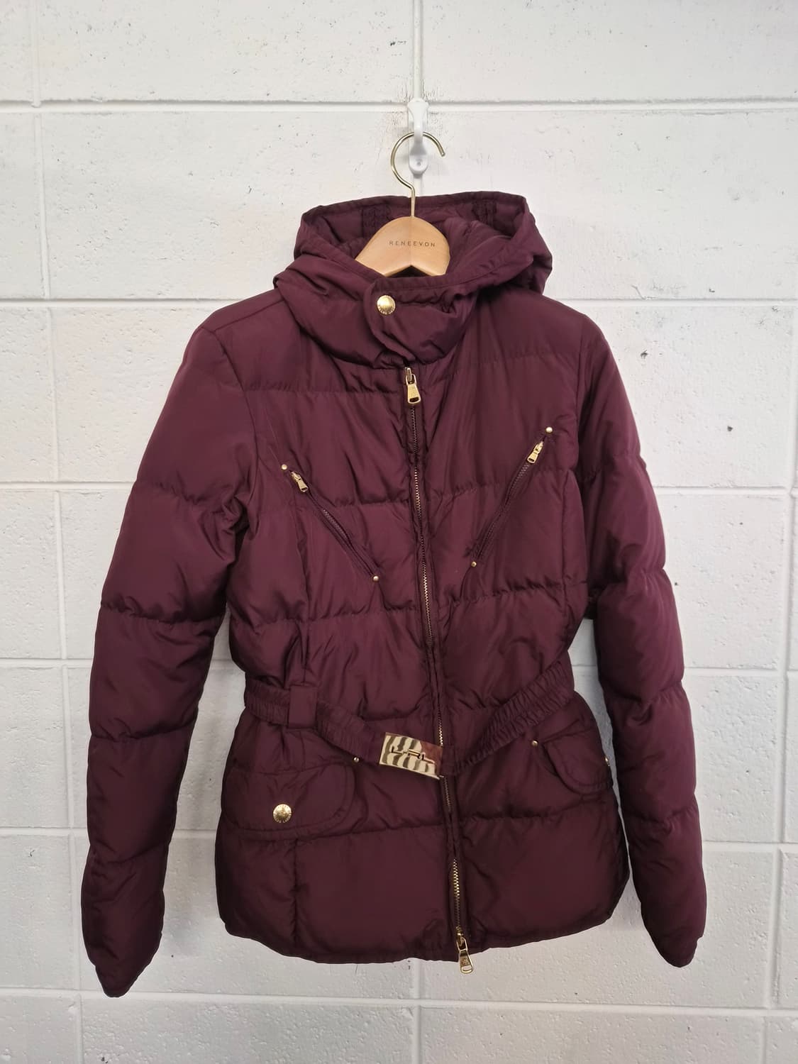 XS) LAUREN 랄프로렌 벨티드 패딩 팝니다 상품이미지1