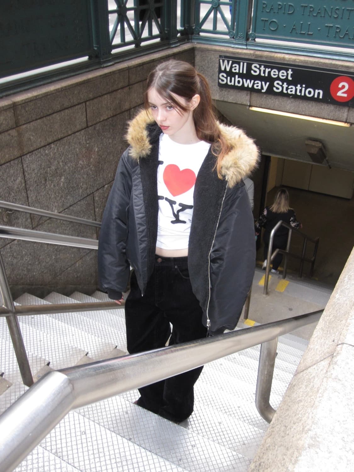 로우클래식 봄버자켓 차콜 블랙 m 상품이미지1