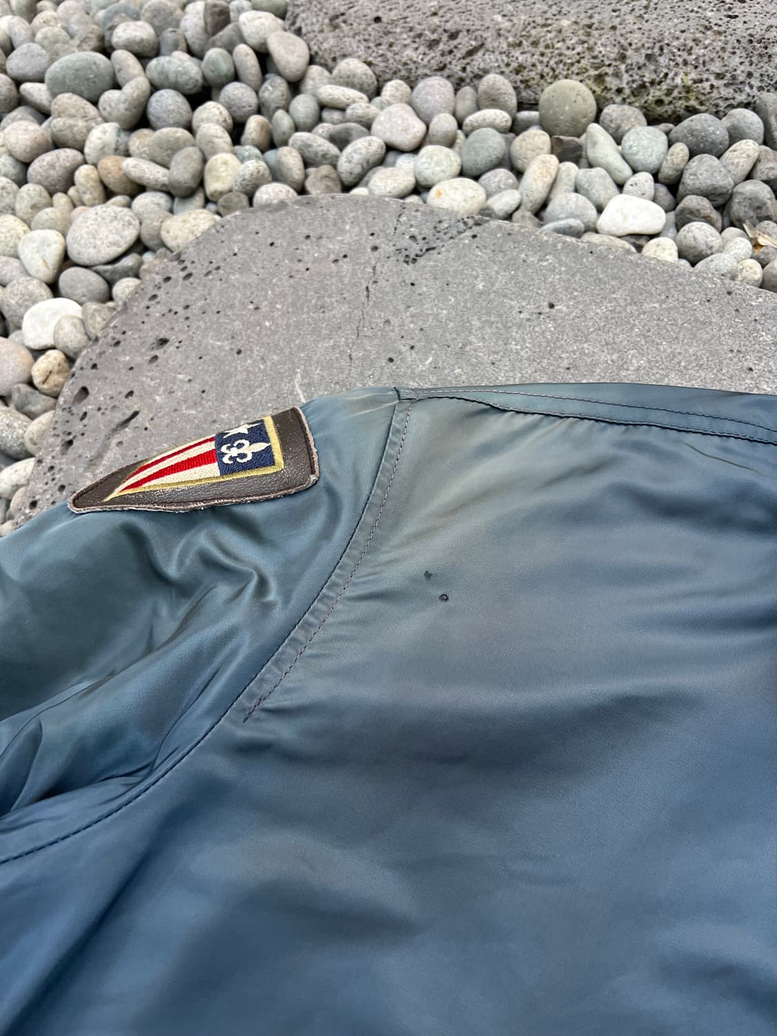 2000s HARD FADED ALPHA CWU 45 알파인더스트리 봄버 상품이미지6