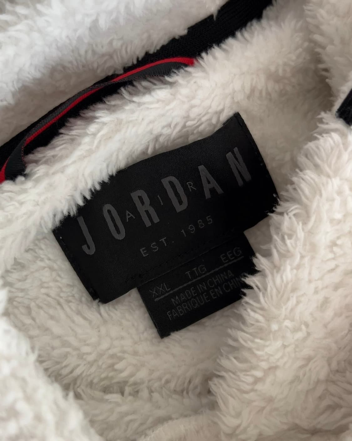 나이키 조던 윙스 오브 플라이트 쉐르파 후드티  XXL 상품이미지3