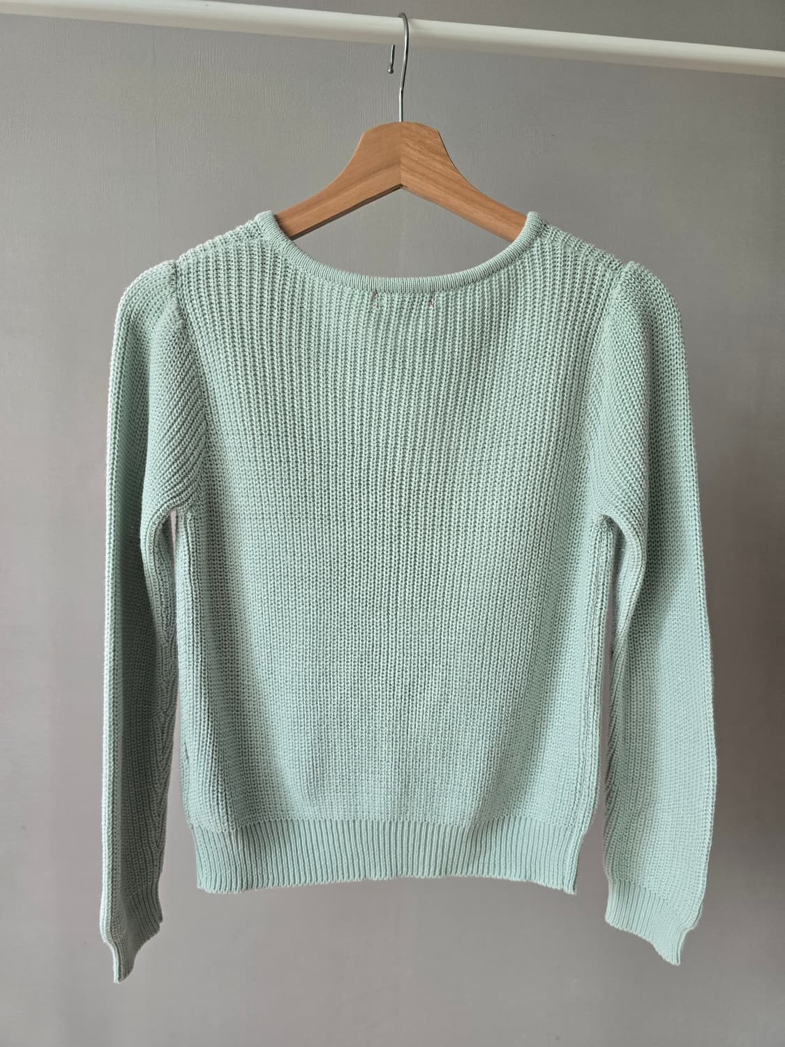 어스 앤 뮤직 민트 리본 니트 상품이미지4