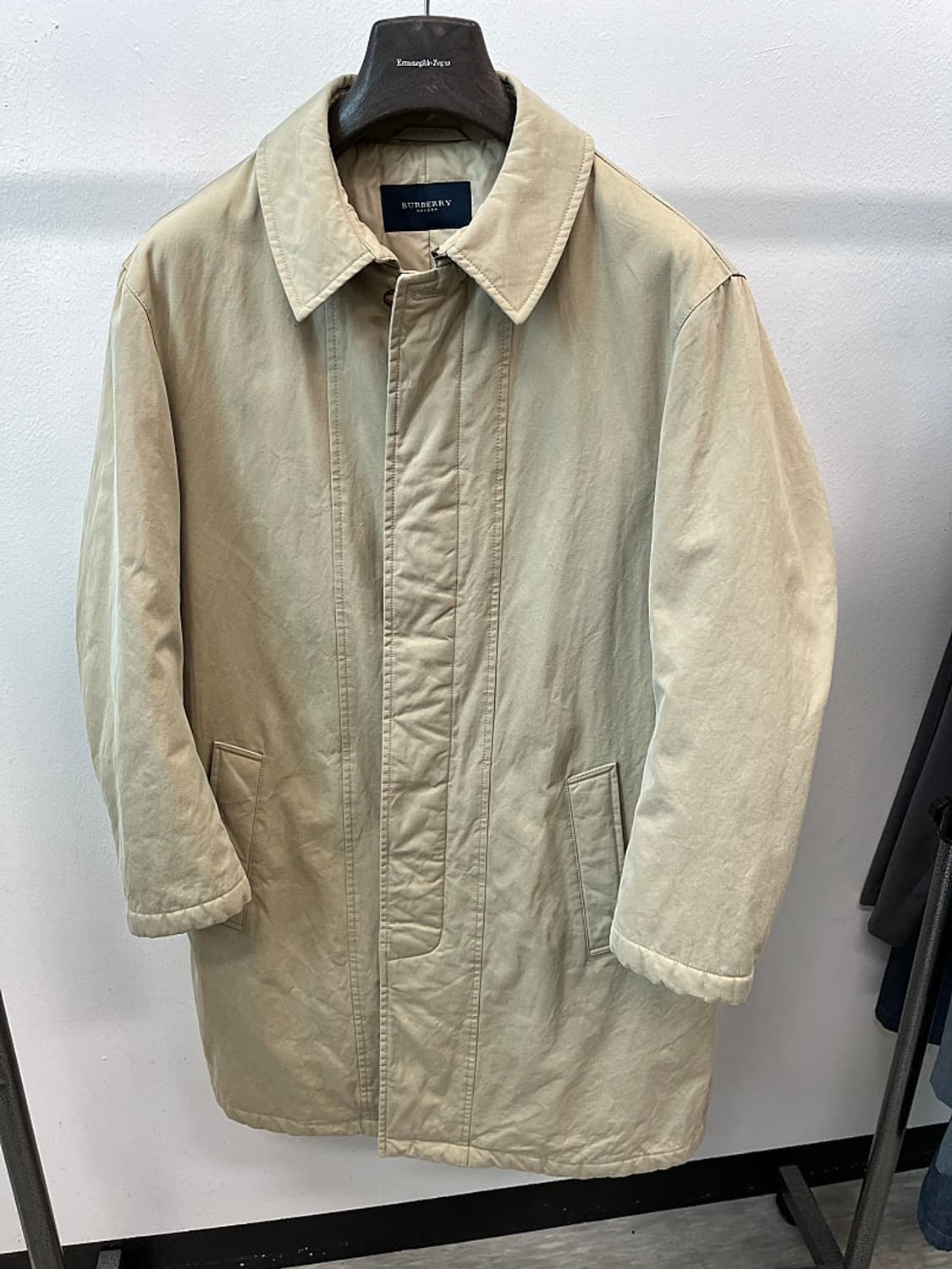 100) 버버리 패디드 맥코트  상품이미지2