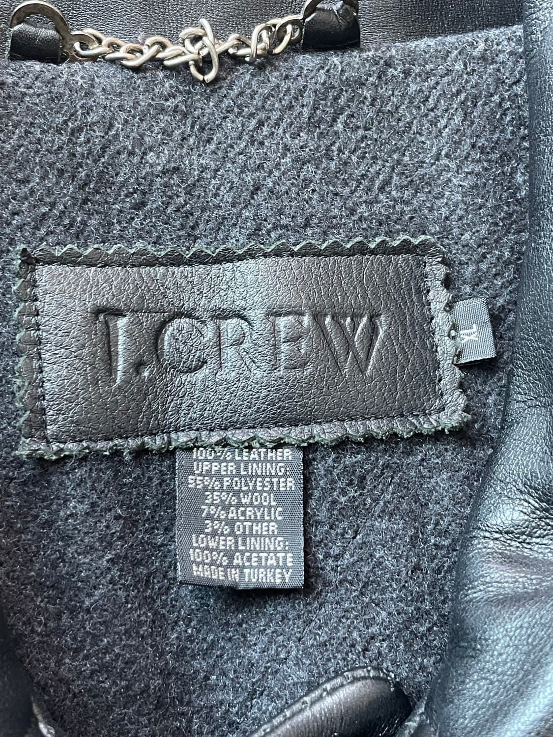 빈티지 제이크루 레더 카코트 상품이미지3