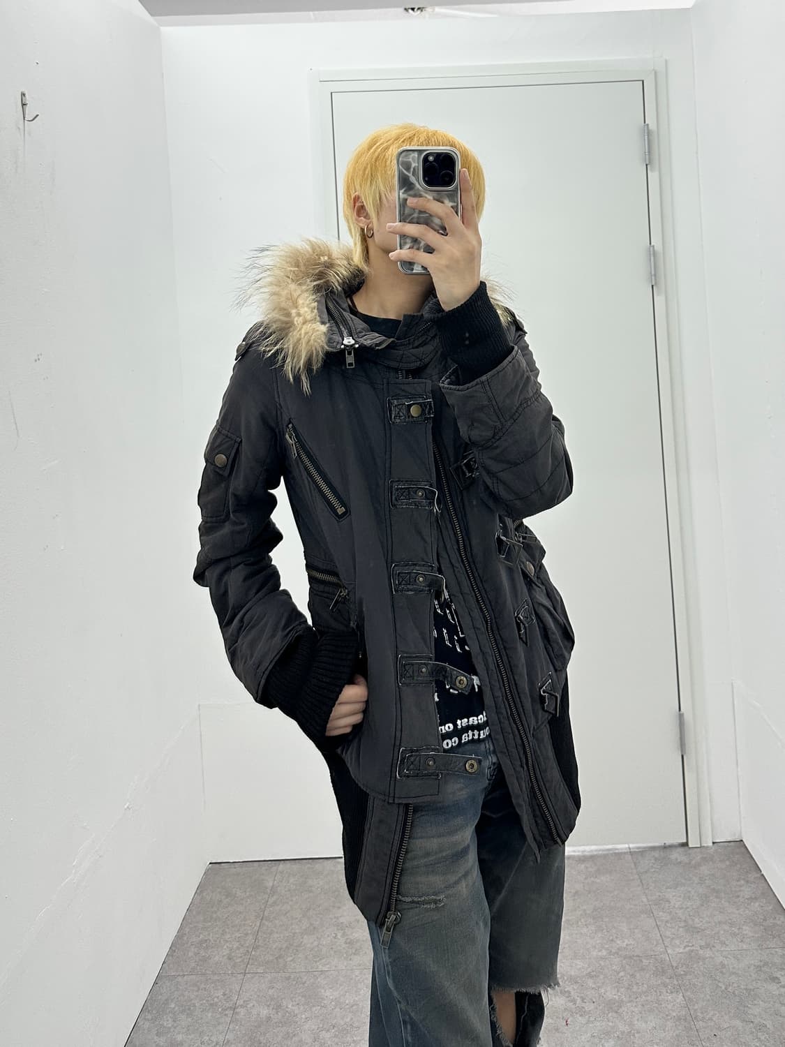 INGNI fade zipper detail jacket 상품이미지10