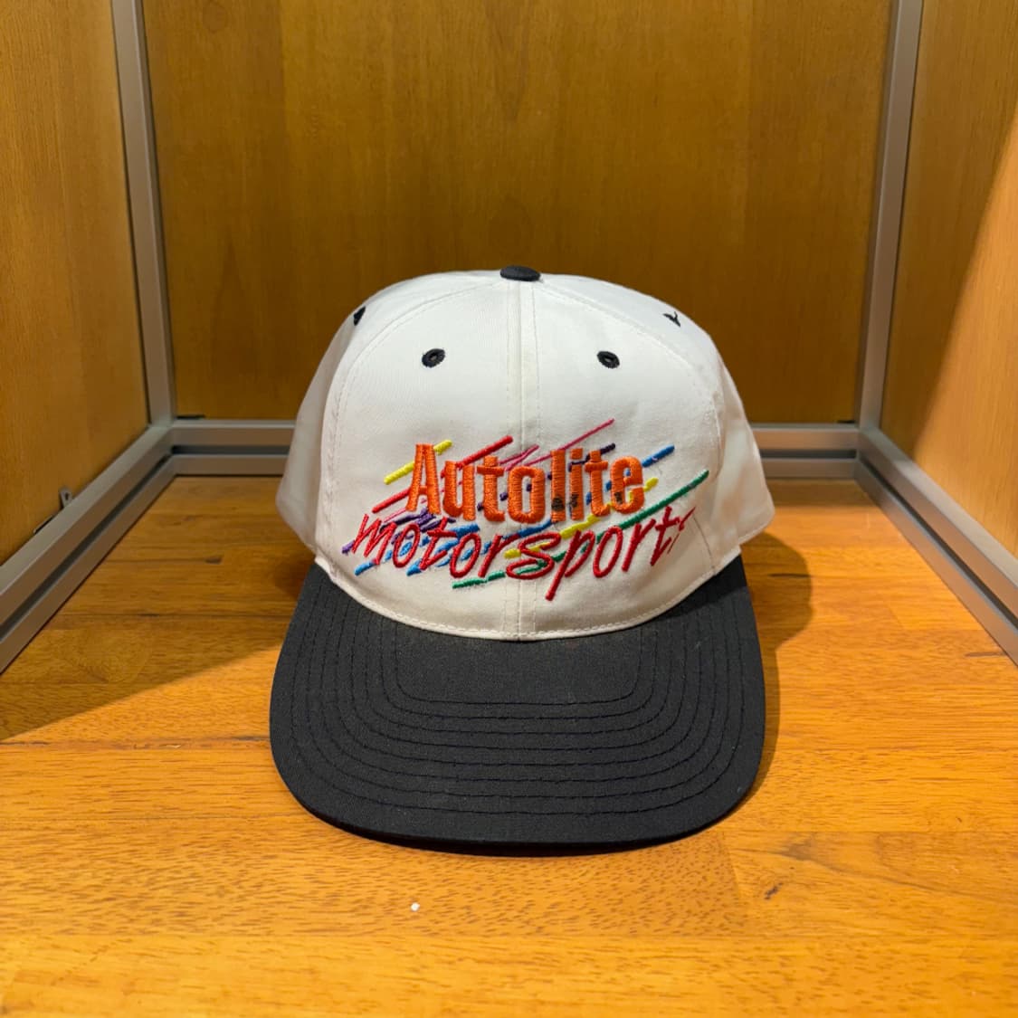 ANNCO AUYOLITE MOTORSPORTS WHITE CAP 상품이미지1