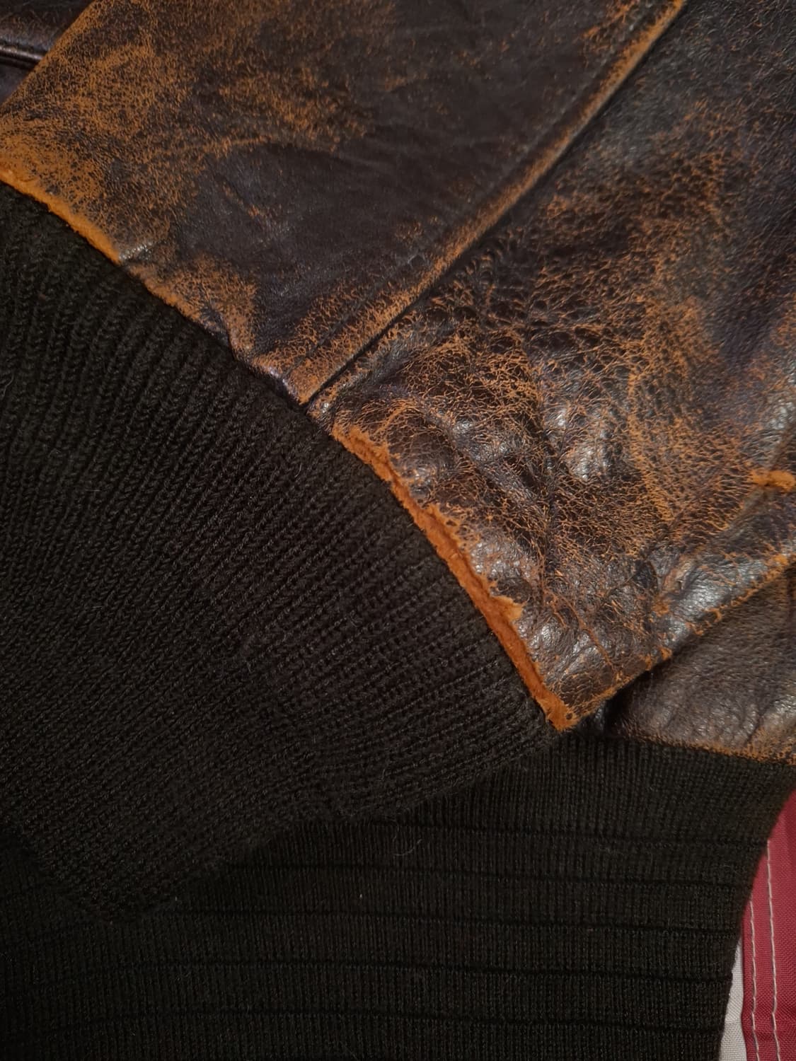 오리지날 아메코 미공군 A-2 리얼레더 항공자켓 상품이미지6