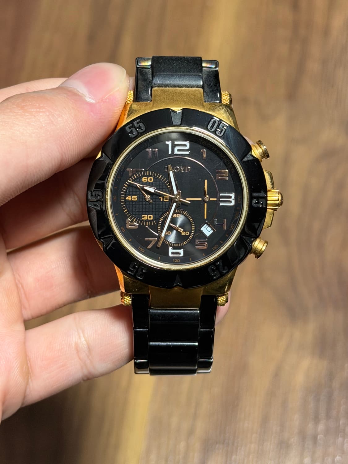 로이드 메탈 시계 상품이미지2