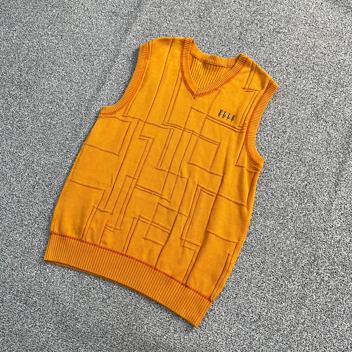 100 엘르 골프 니트 조끼 0320M 상품이미지1