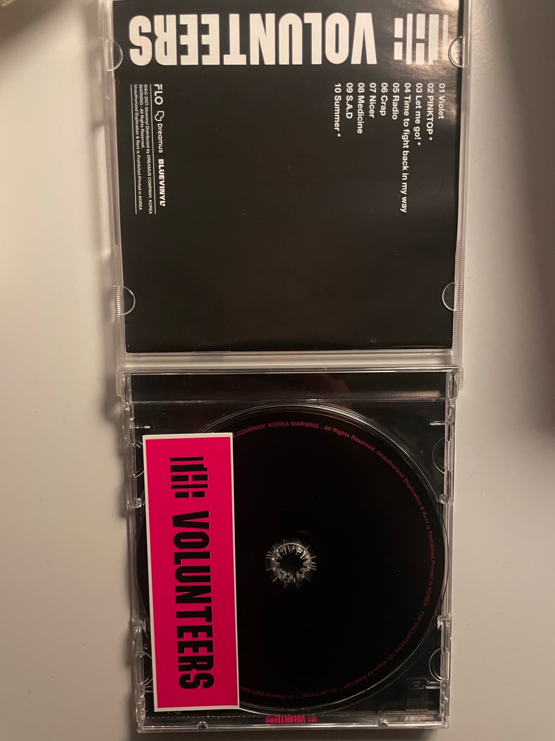 더 발룬티어스  cd 앨범, 뱃지 상품이미지2