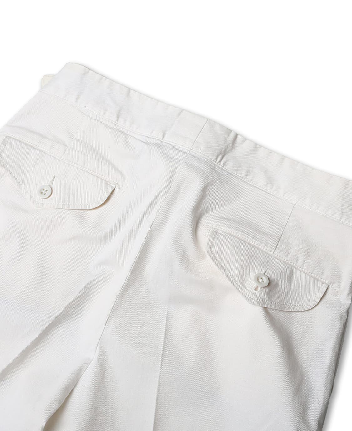 케네스 필드 [Kenneth Field] 화이트 코튼 테이퍼드 구르카팬츠 상품이미지6