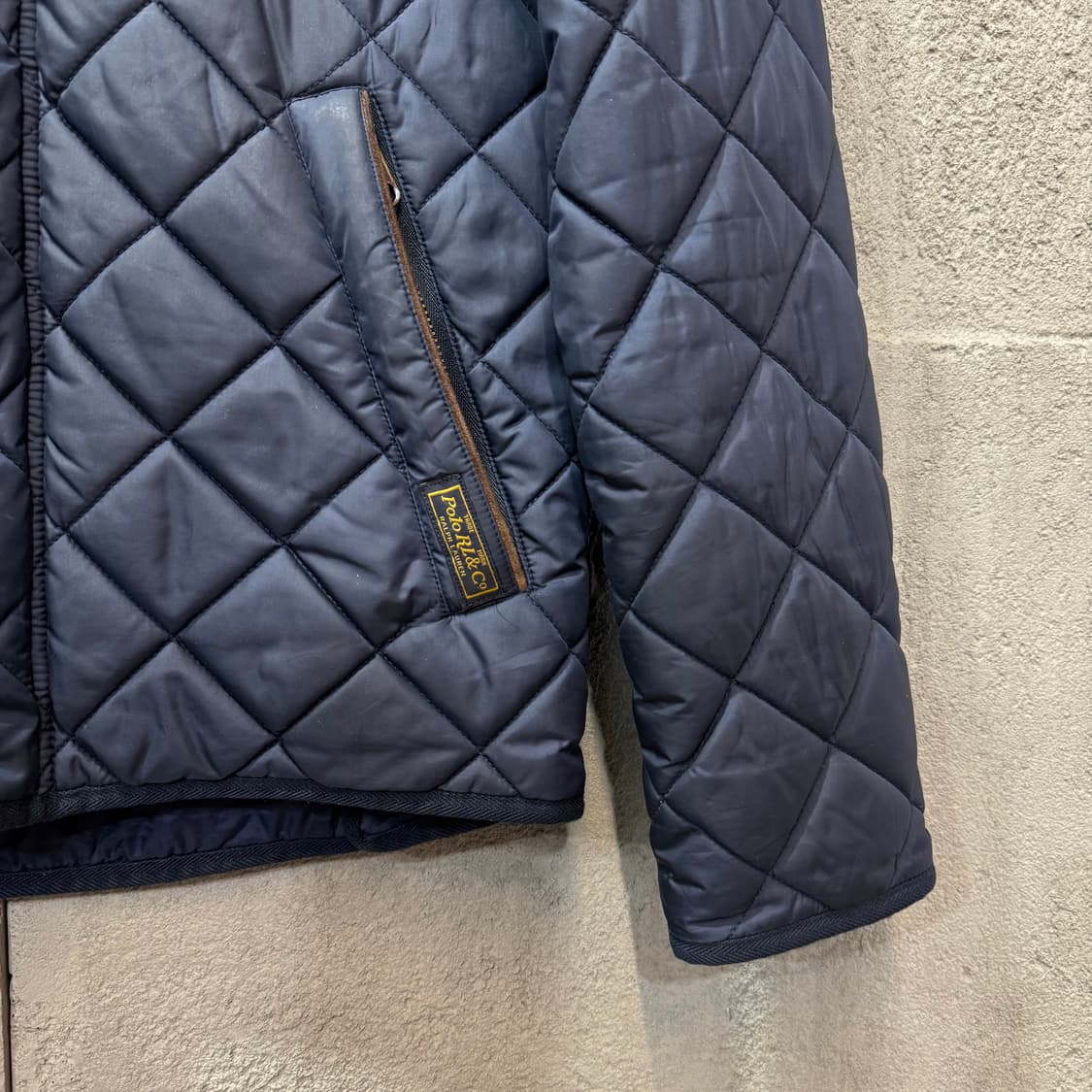 랄프로렌 폴로 퀼팅 자켓 (S)    상품이미지3