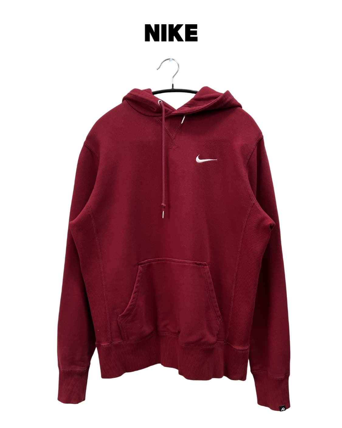 (L) 나이키 프렌치 테리 후드 티 딥레드 상품이미지1