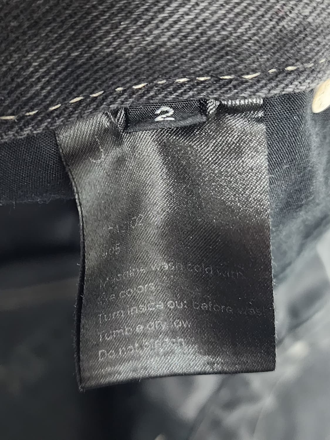 ORE 오어 블랙 데님 팬츠 상품이미지8