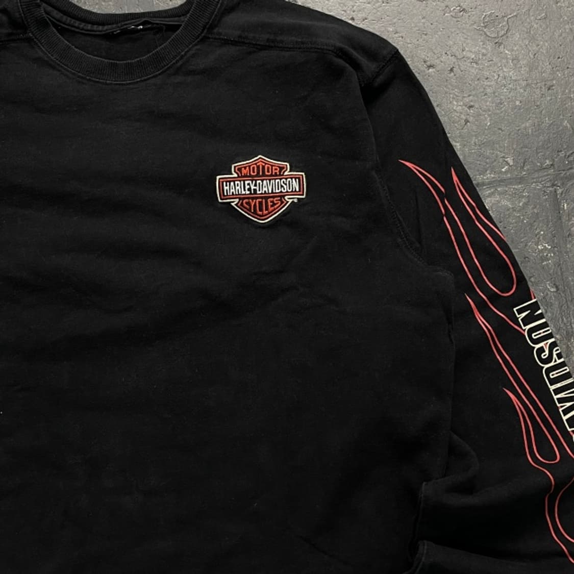 105 할리데이비슨 플레임 롱슬리브 상품이미지2
