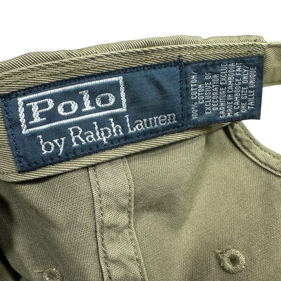 ✨ (바배) 폴로 랄프로렌 올리브카키 볼캡 모자  상품이미지4