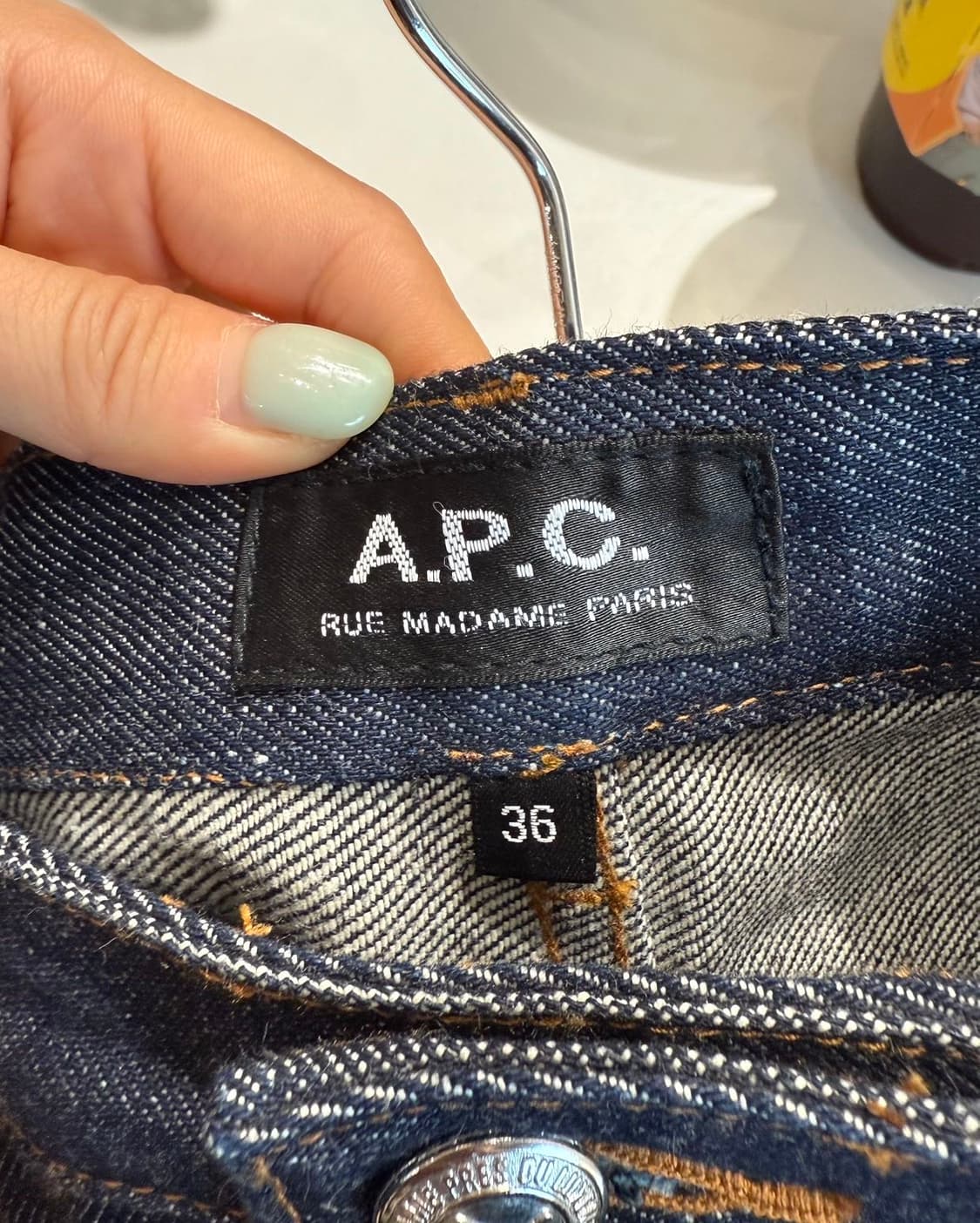 아페쎄 데님 미니스커트 상품이미지8