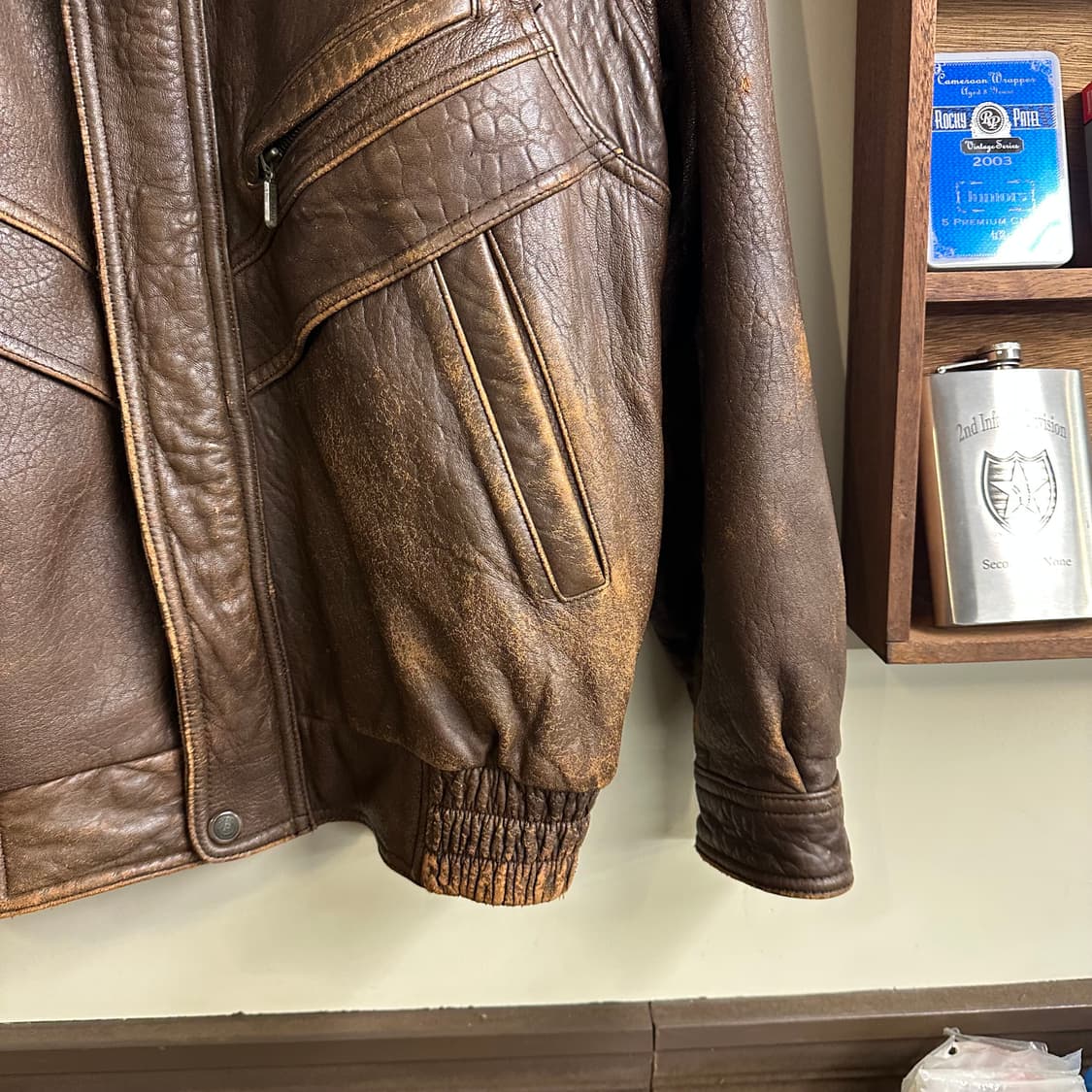 브라운 가죽 자켓 (PGA TOUR / 105)  상품이미지3