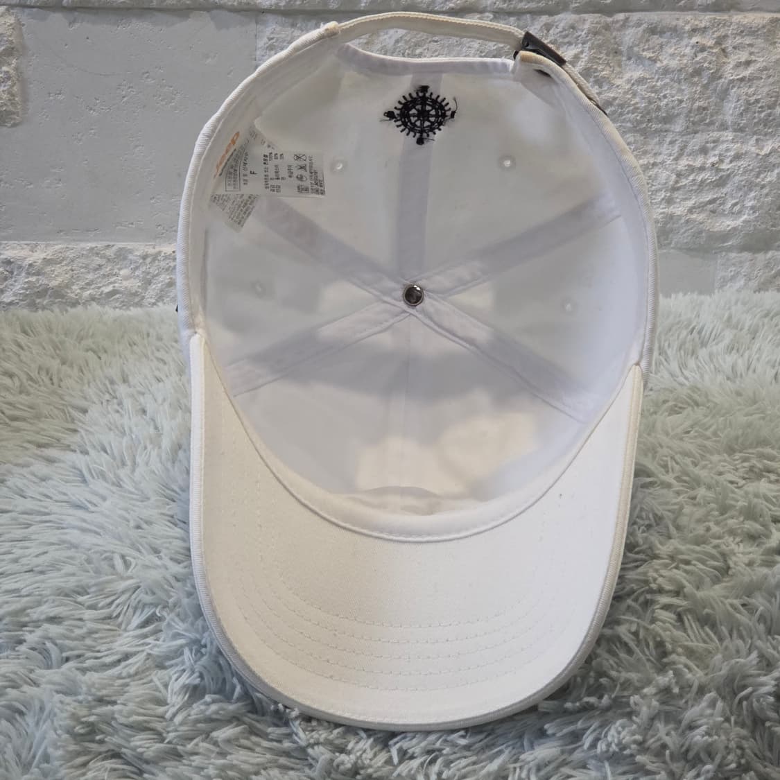 L8-5:지프 화이트 로고 볼캡 F(약 55~59cm 조절 가능) 상품이미지6