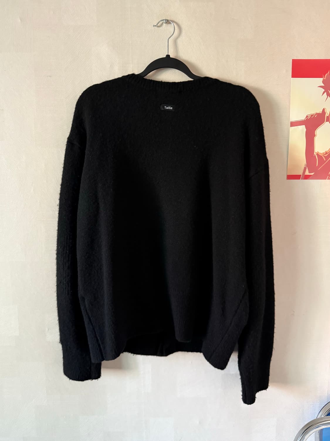 타일레 마리니에르 파인울 가디건 블랙 3 상품이미지2