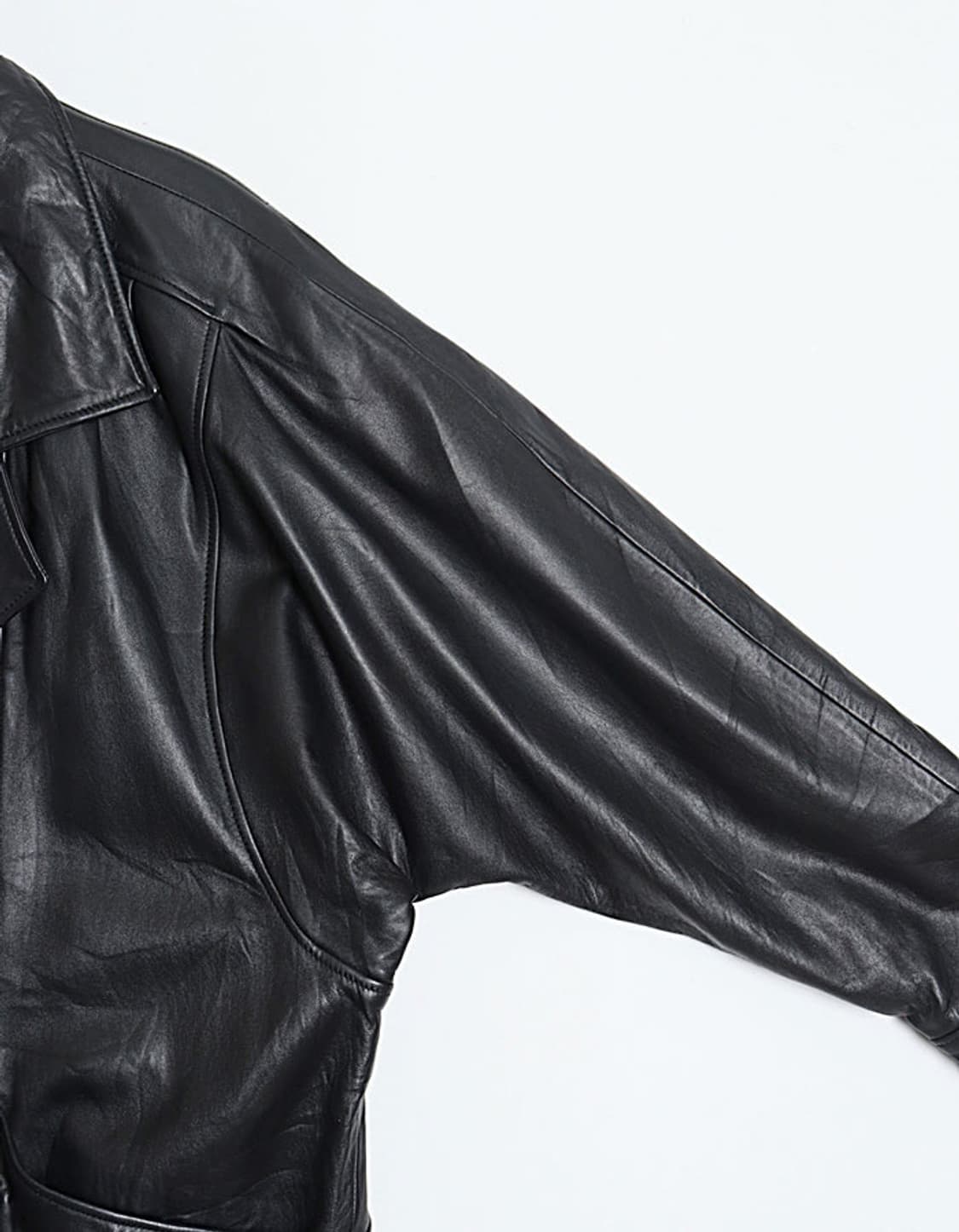 CORSO Dolman Leather Half Coat 상품이미지3