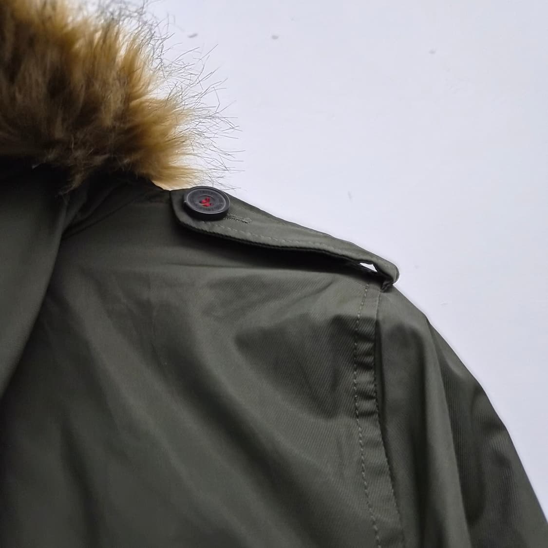 리바이스 카키색 야상 후드 점퍼 남성 L 상품이미지7