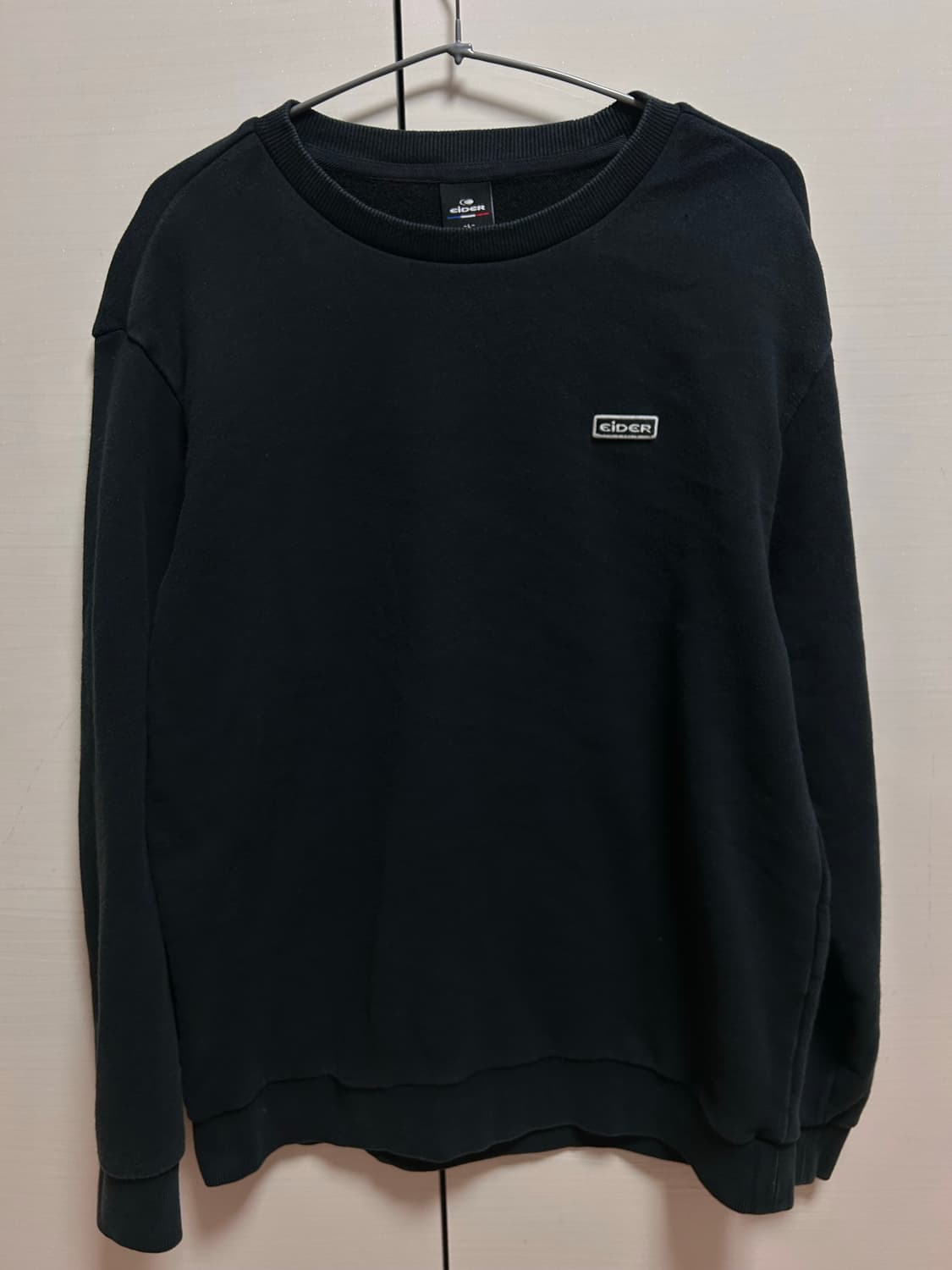 아이더 블랙 맨투맨 L 상품이미지1