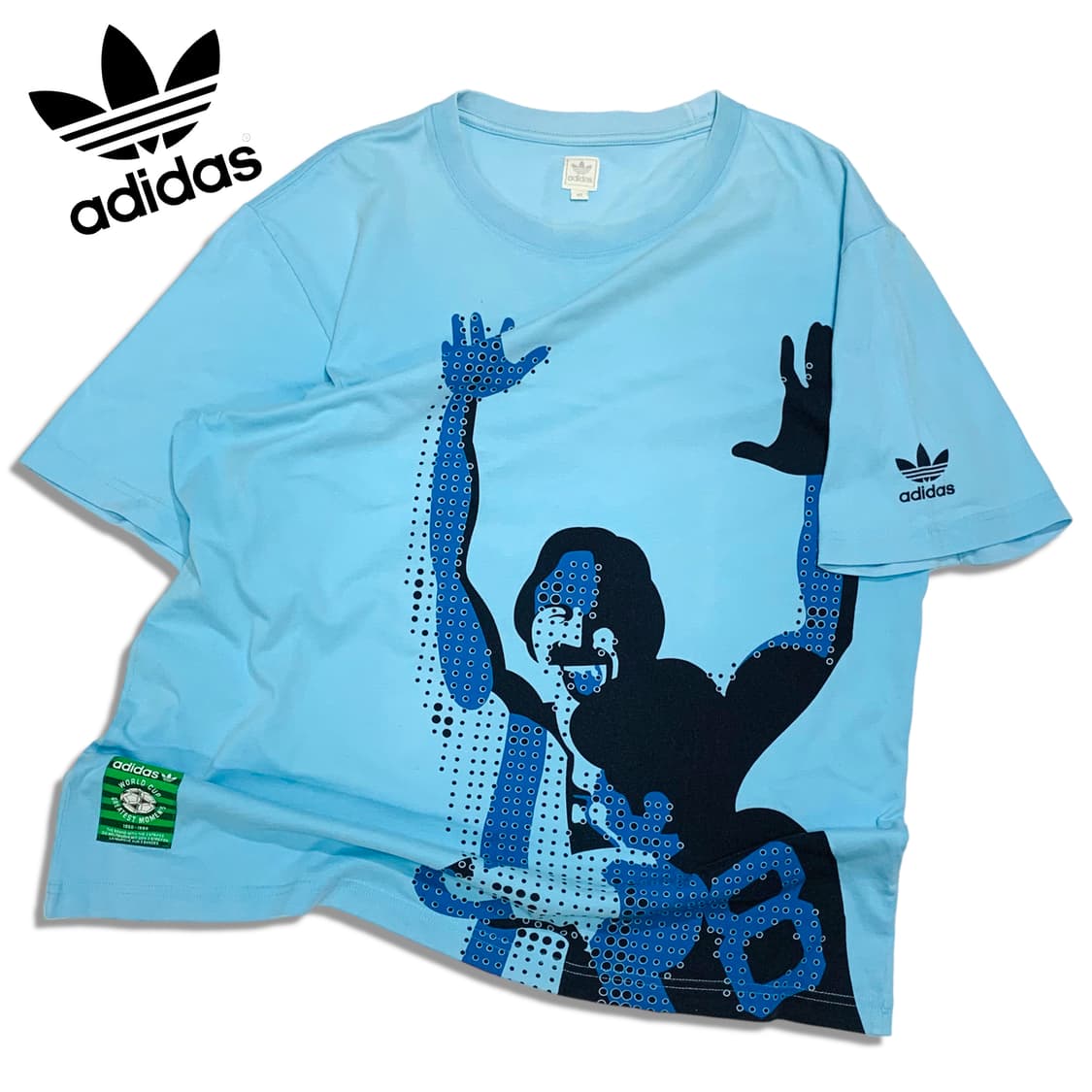 00s ADIDAS 아르헨티나 78 아카이브 반팔티 상품이미지1