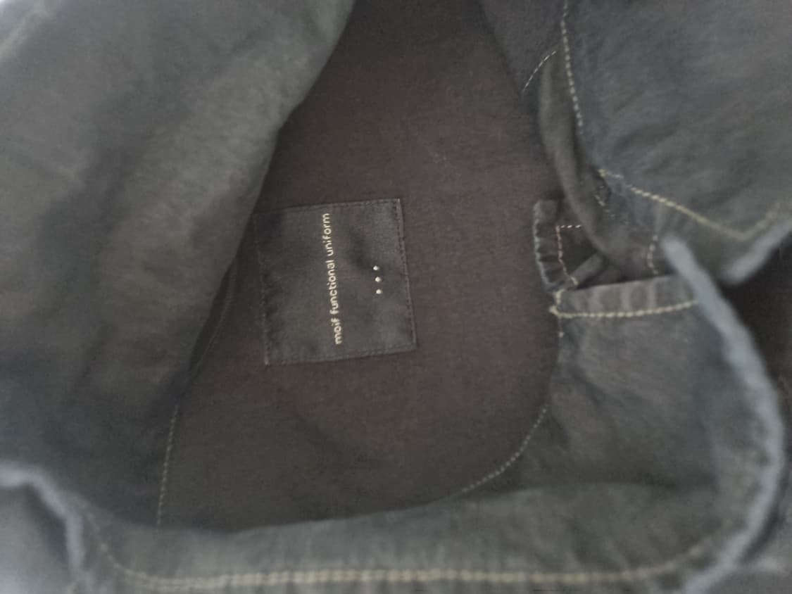 [3][정가 36만원] MOIF 모이프 오버밀 자켓 DYED BLACK 상품이미지3