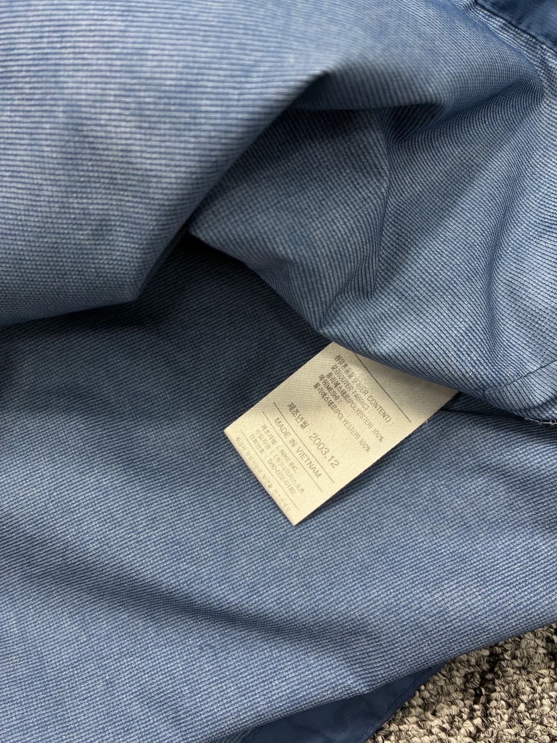 나이키 00s 블루 화이트 바람막이 XL 상품이미지7