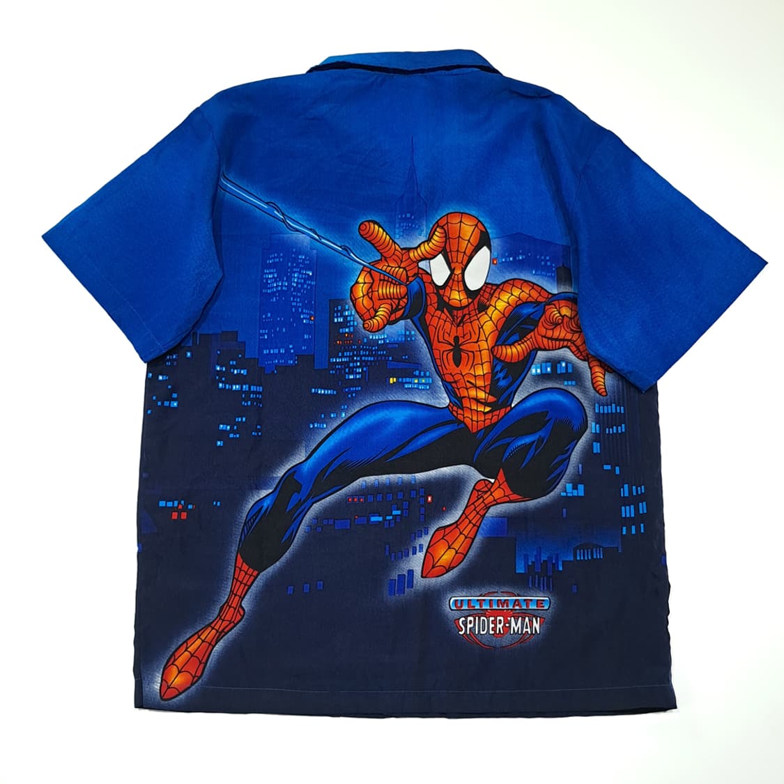 CK078 M 마블 00s 스파이더맨 2002 얼티밋 빅 프린팅 반팔  상품이미지6