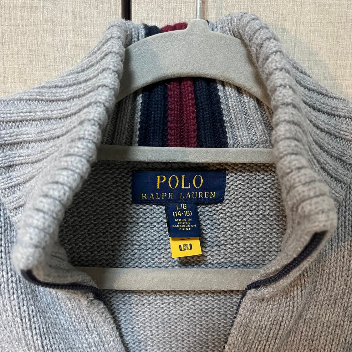 폴로 랄프로렌 니트집업 상품이미지3