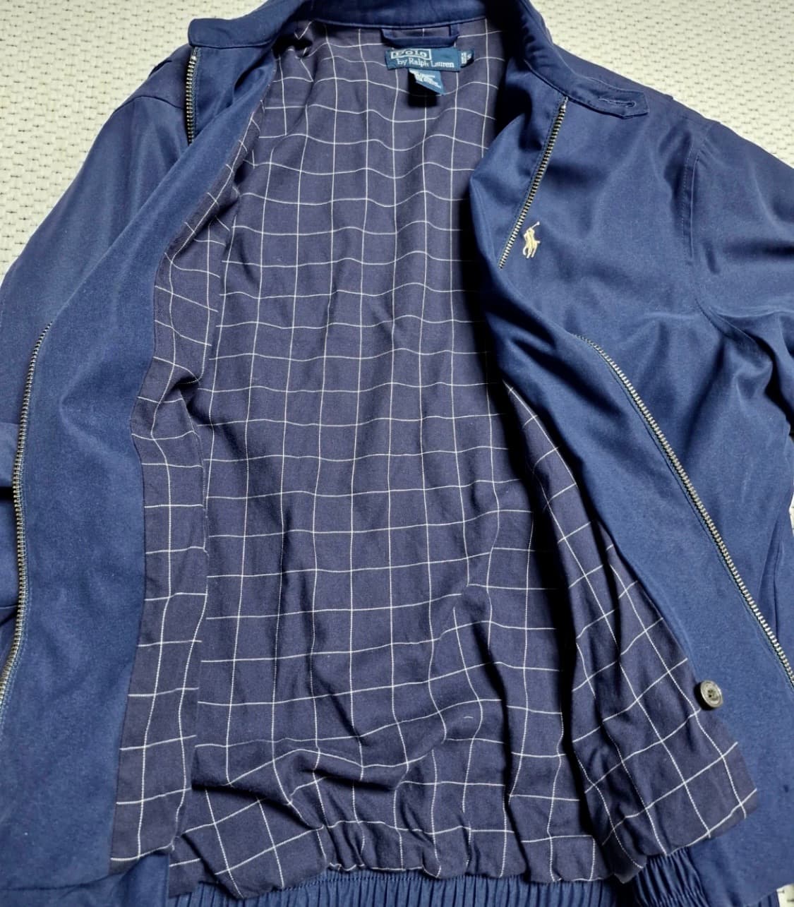 정품폴로랄프로렌 블루종 자켓 네이비 상품이미지2