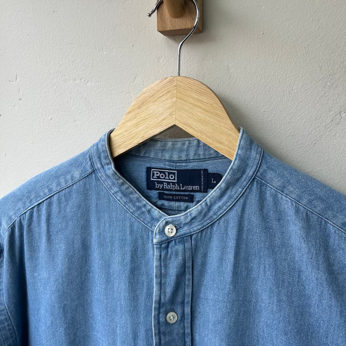 16507 - 폴로 랄프로렌 데님 헨리넥 셔츠 상품이미지3