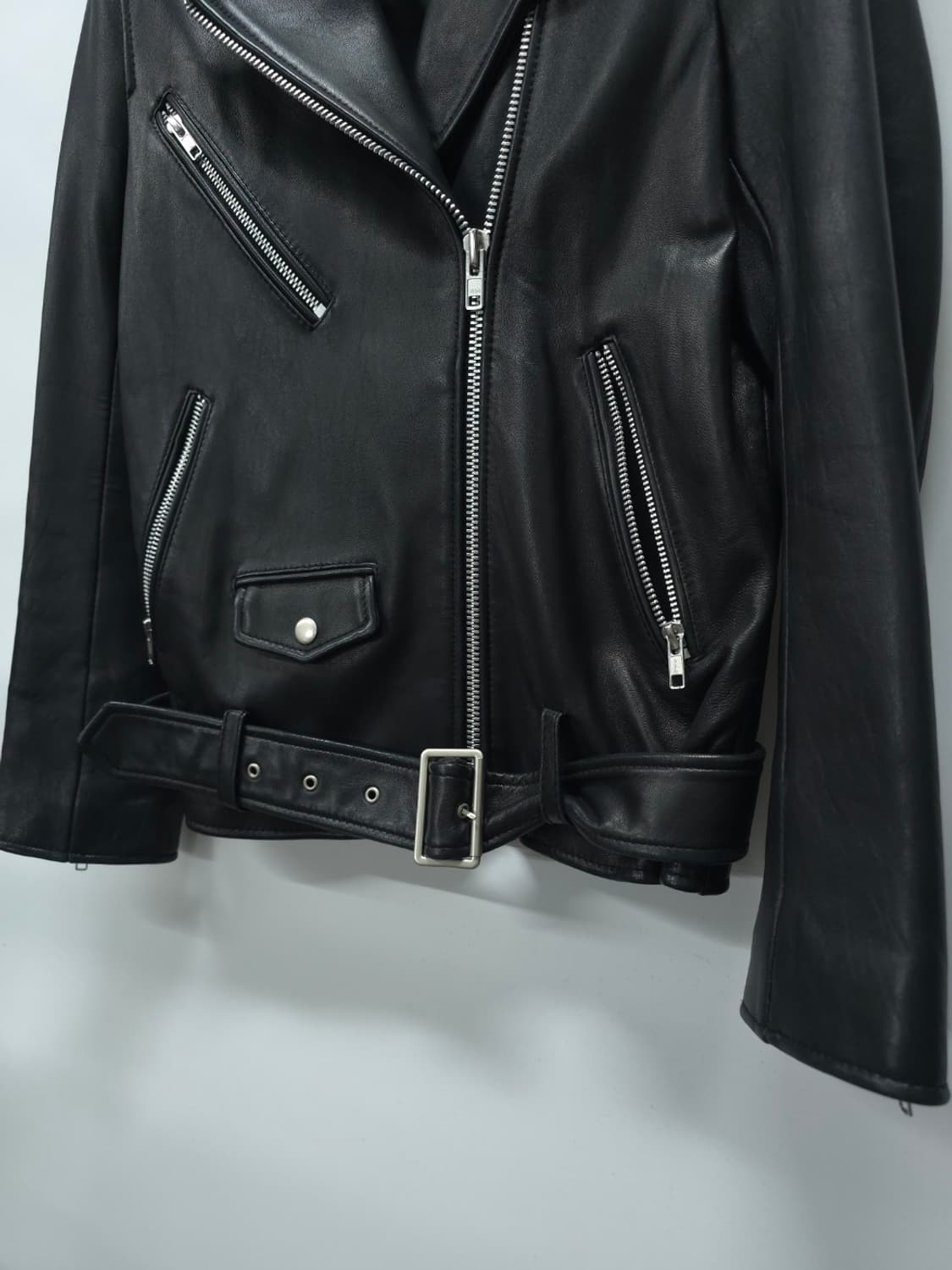 비바스튜디오 램스킨 라이더자켓 (55~66) 상품이미지5