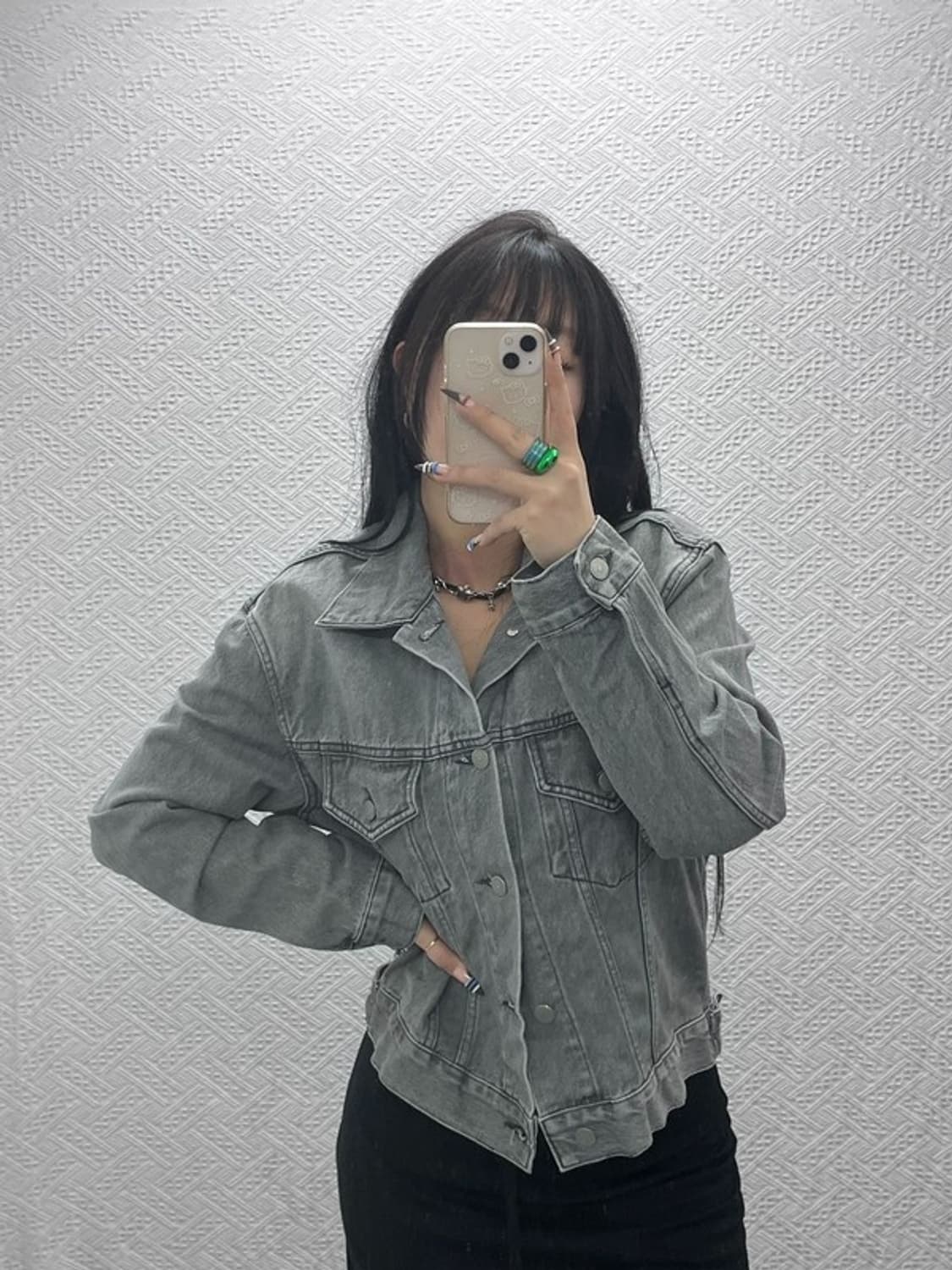 토니와크 올드스쿨 빈티지 워싱 데님 자켓 M C07934 상품이미지1