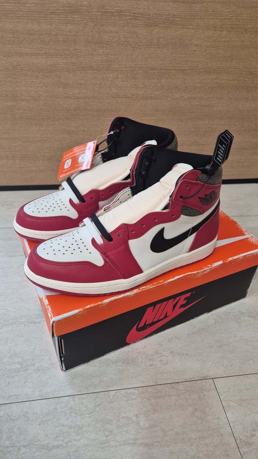 [270 크림/새제품] 조던1 시카고 로스트앤파운드 상품이미지5