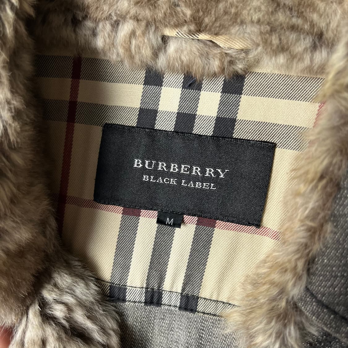 [Burberry] 버버리 블랙라벨 래빗퍼 데님자켓 상품이미지4